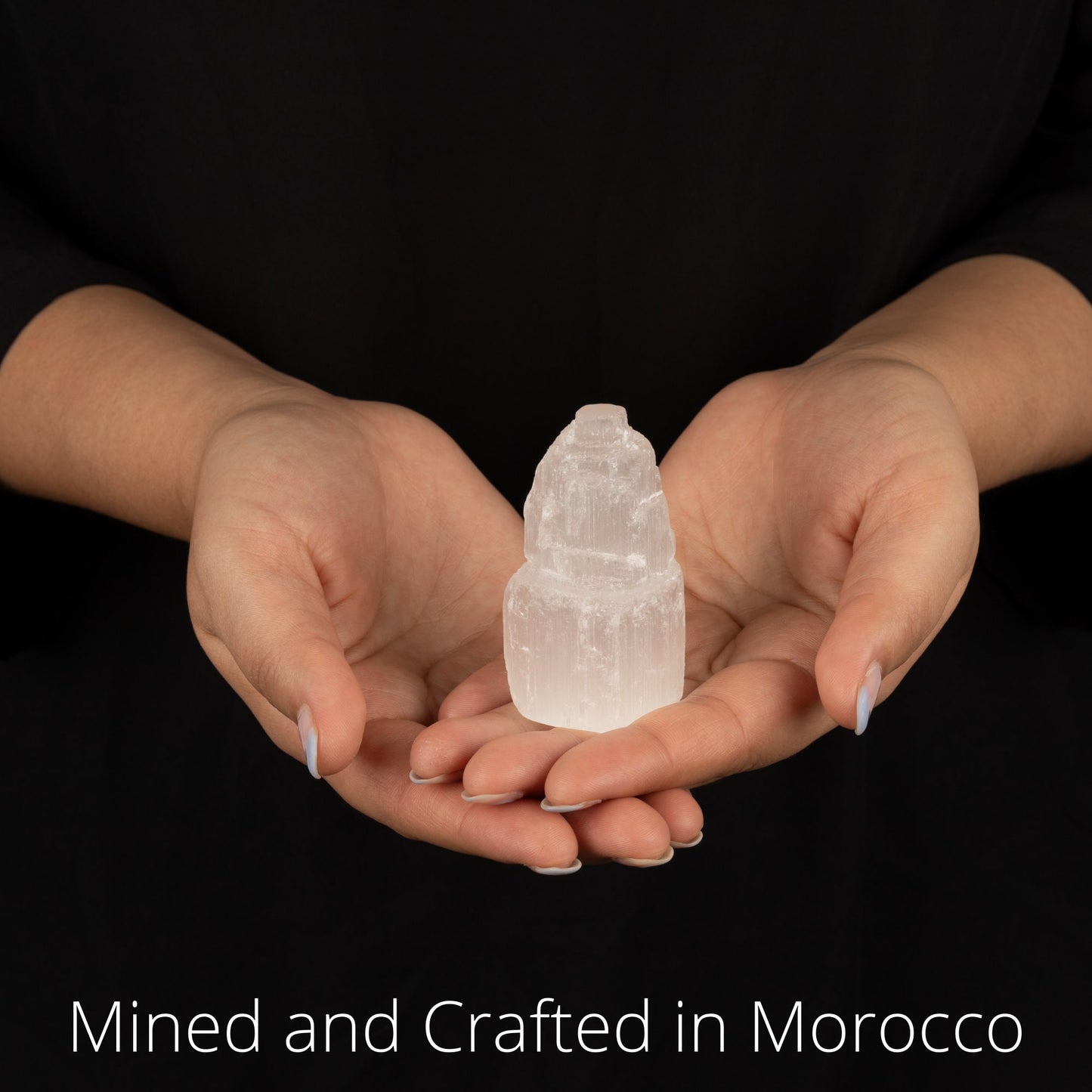 Selenite Towers, Mini Selenite Tower, Selenite, Charging Selenite, Charging Stone, Dream Stone, Crown Chakra, Meditation, 2.5", 4", 6" or 8"