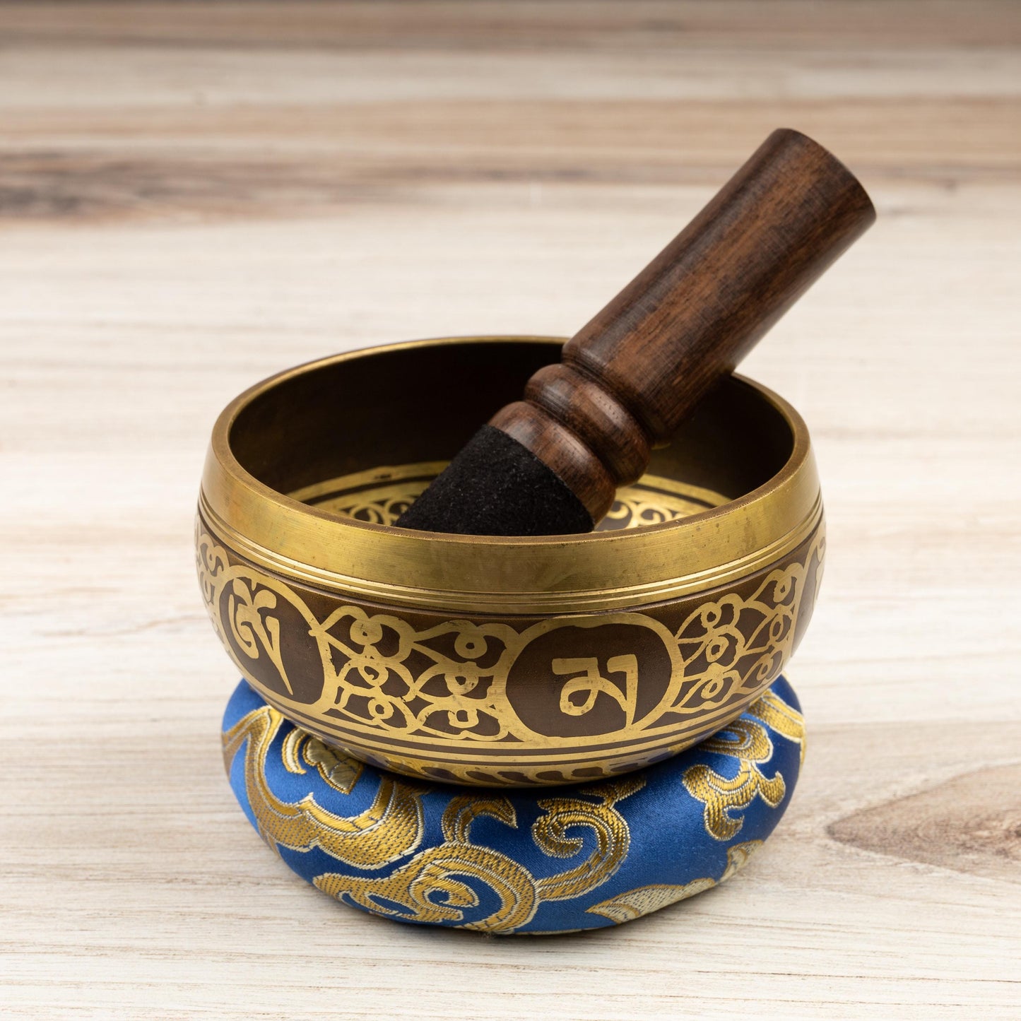 Tibetan Singing Bowl, Conch Design, Meditation Bowl, Sound Bowl Chakra Healing, Handcrafted Singing Bowl Set, Spiritual Wellness Gift