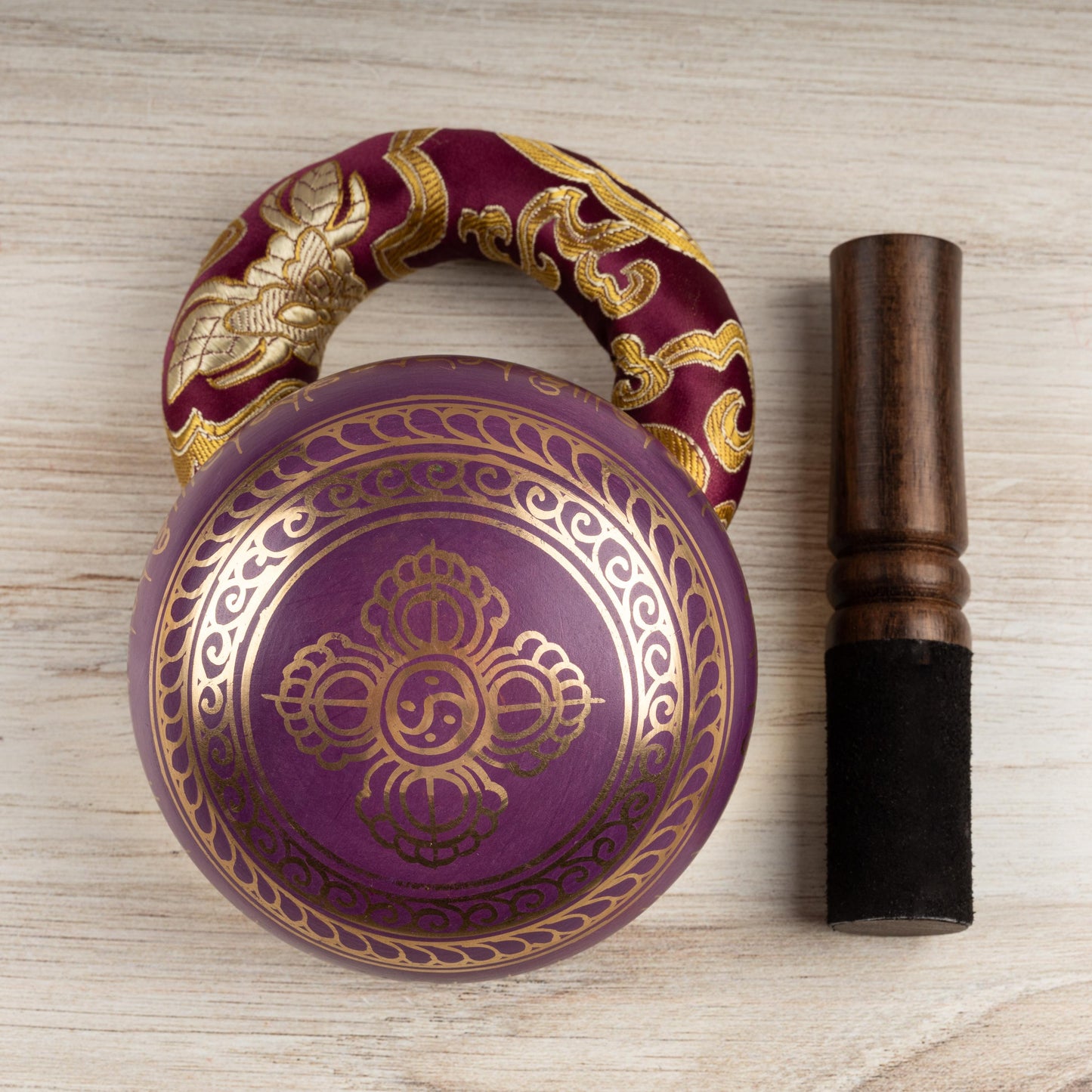 Tibetan Singing Bowl, Buddha's Eye Design, Meditation Bowl, Sound Bowl Chakra Healing, Handcrafted Singing Bowl Set, Spiritual Wellness Gift