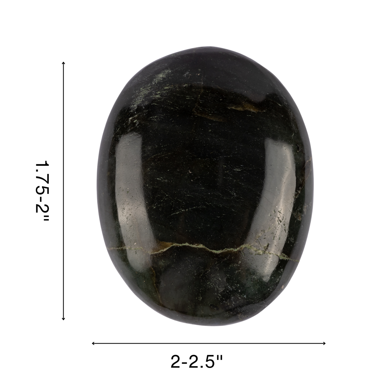 Labradorite Palm Stone, Polished Crystal Stone for Chakra Balancing, Meditation, Spiritual and Crystal Gift