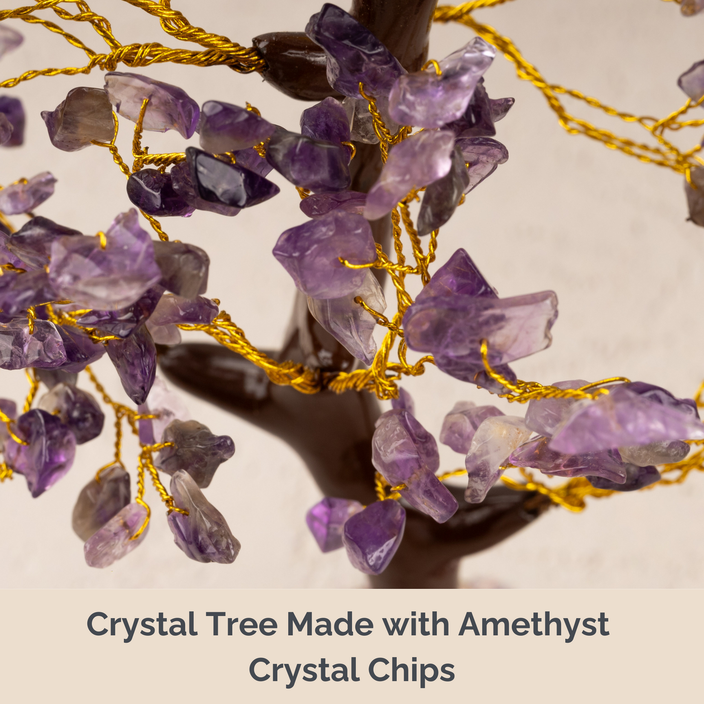 Amethyst Crystal Tree of Life, Decorative Crystal Tree, Natural Healing Crystal Tree, Crystal Decor, Meditation and Housewarming gift