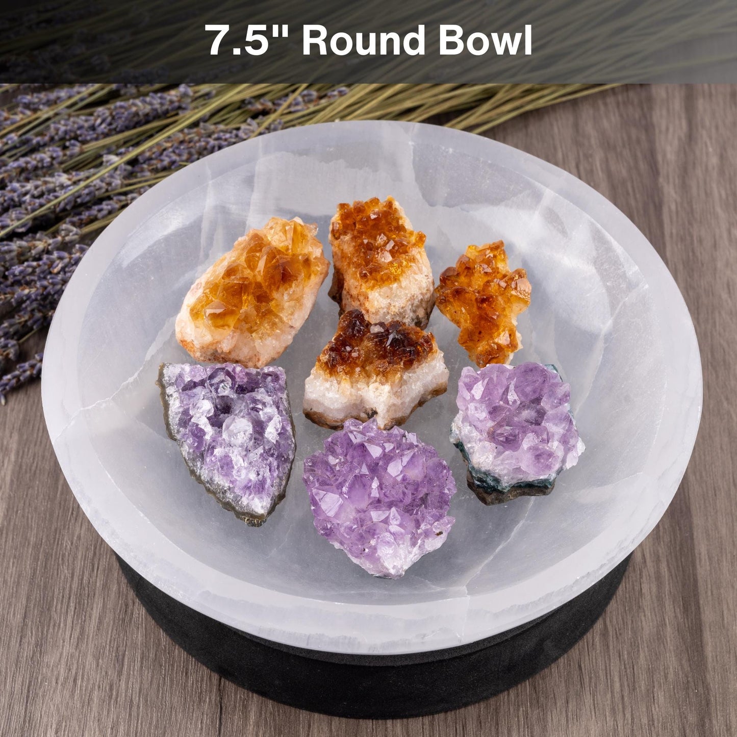 Selenite Charging Bowl, Four Sizes 2.25", 4", 5.5", & 7.5", Selenite Crystal, Meditation Bowl, Reiki, Jewelry Holder, Cleansing Bowl