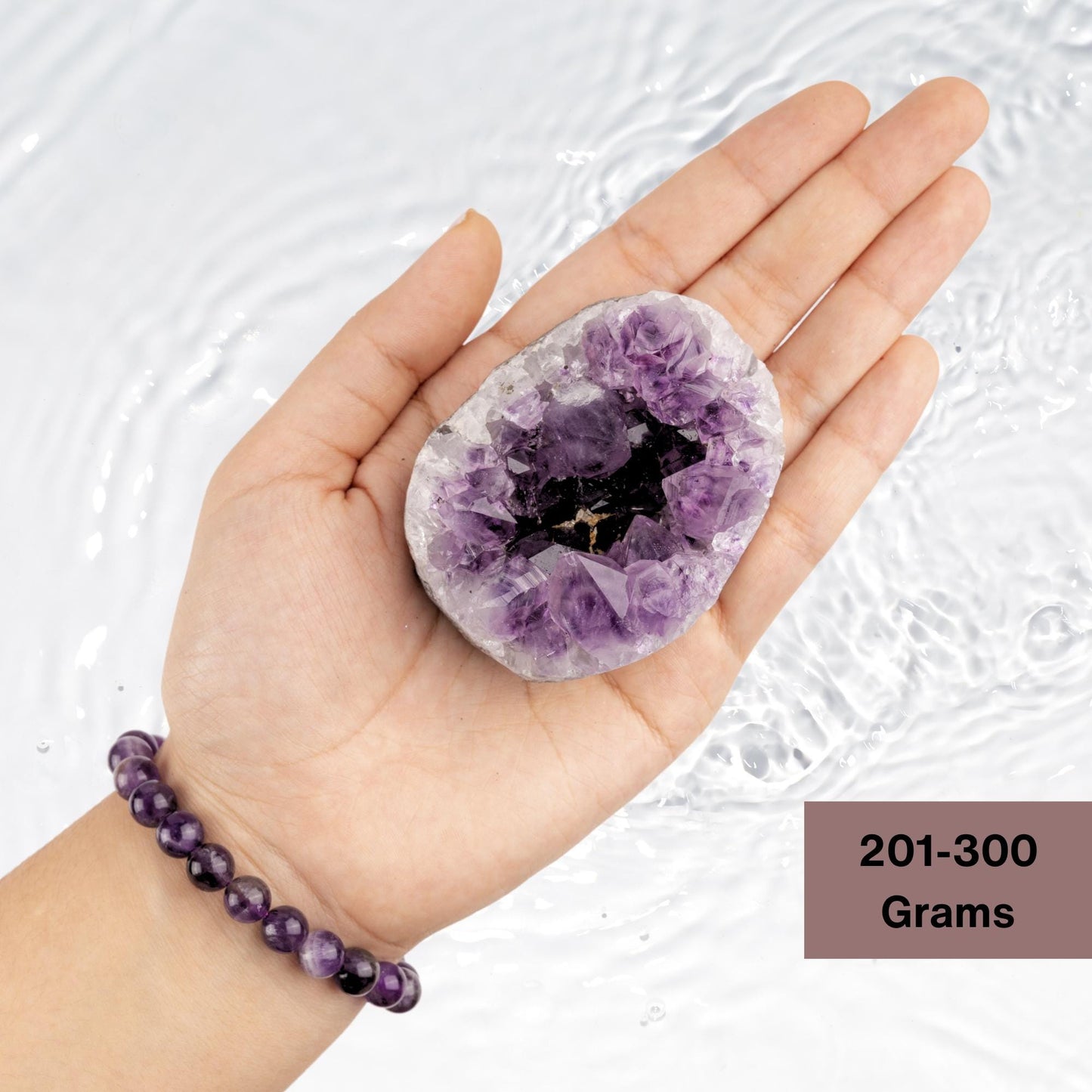 Natural Amethyst Cluster Healing Crystals, "AAA" Quality Raw Amethyst Cluster, Uruguayan Purple Amethyst Geode, Spiritual & Meditation Gifts