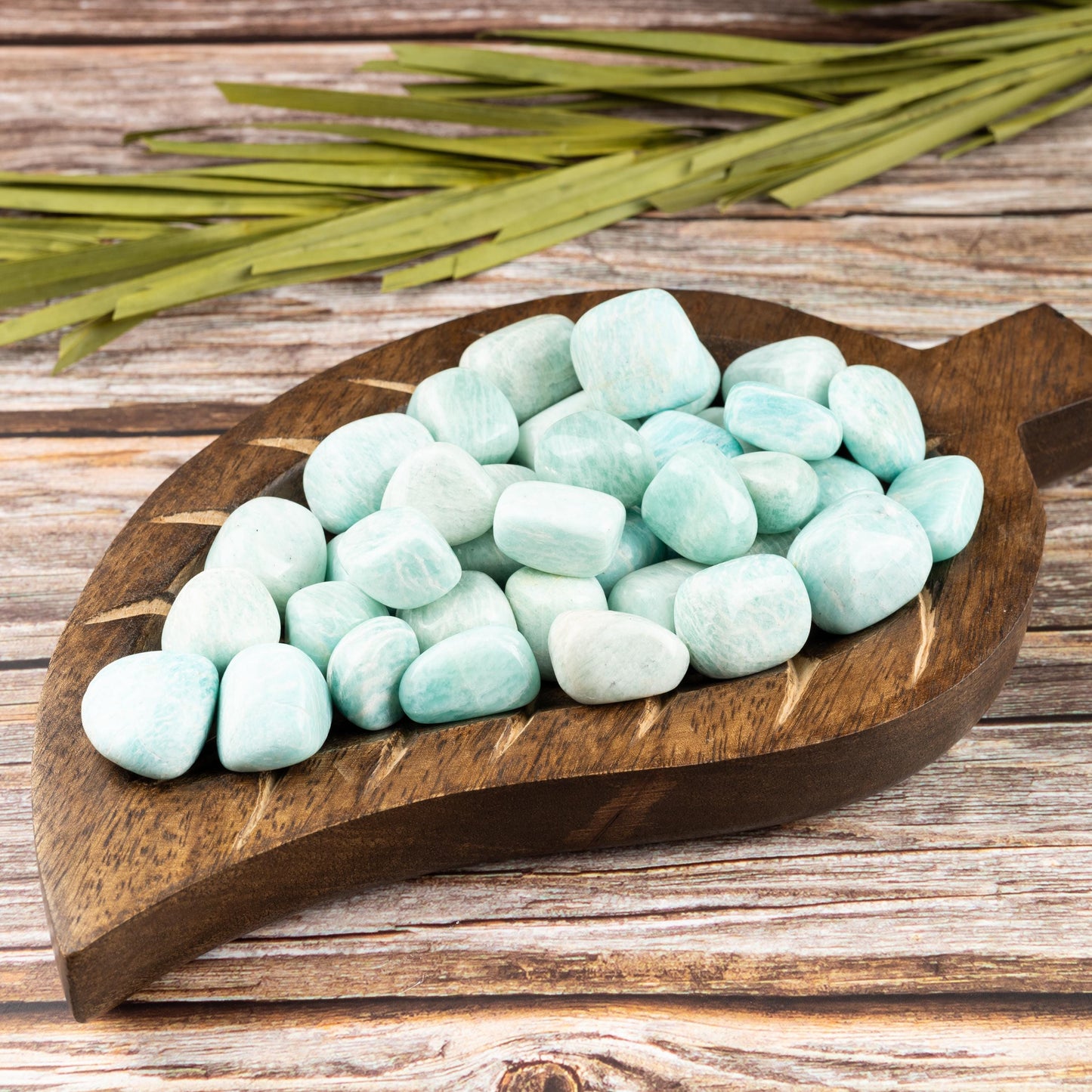 Aquamarine Crystal Tumble Stone - Authentic Polished Stone for Meditation, Spiritual Gifts, Chakra Healing, Reiki, & Energy Work