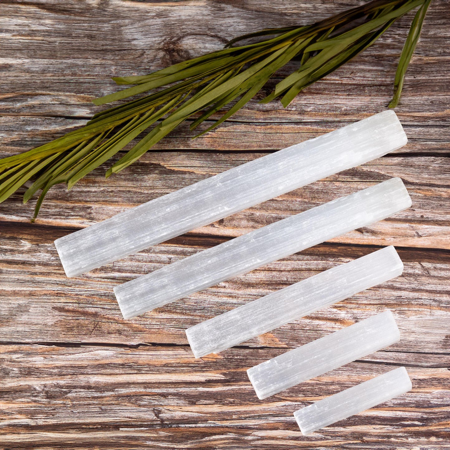 Raw Selenite Sticks, 10", 8", 6", 4", 2.5-3" Selenite Crystal, Selenite Wand, Healing Crystals & Stones, Reiki Healing, Meditation Grid Work