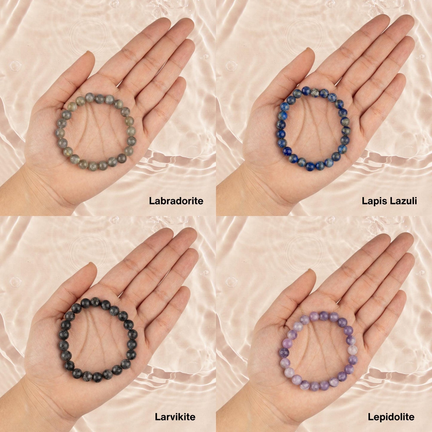 8mm Healing Crystals Bracelet, Bead Bracelets for Women Men, Crystal Jewelry, Natural Gemstone Jewelry, Energy Crystal, Spiritual Bracelet