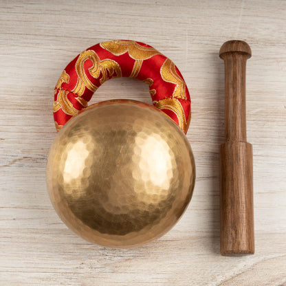 Tibetan Singing Bowl, 3" Hand-Hammered Design, Meditation Bowl, Sound Bowl Chakra Healing, Handcrafted Singing Bowl Set, Spiritual Gift