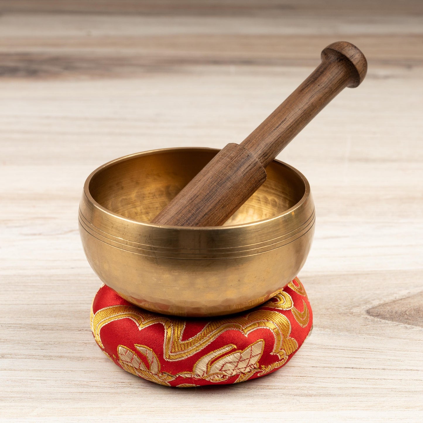 Tibetan Singing Bowl, 3" Hand-Hammered Design, Meditation Bowl, Sound Bowl Chakra Healing, Handcrafted Singing Bowl Set, Spiritual Gift