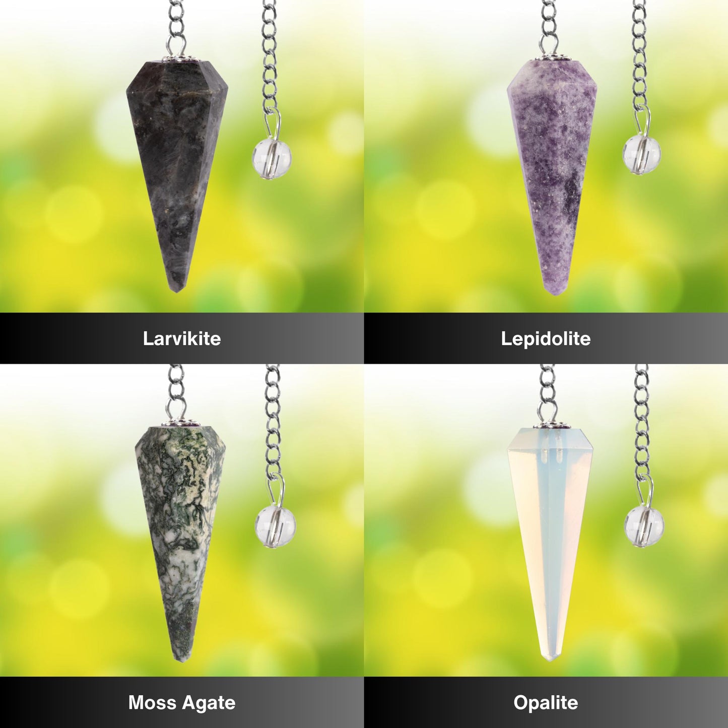 Large Selection of Faceted Pendulum Crystals, Divination Tools, Dowsing Pendulum for Meditation, Reiki, Crystal Grid, Chakra, Energy Healing