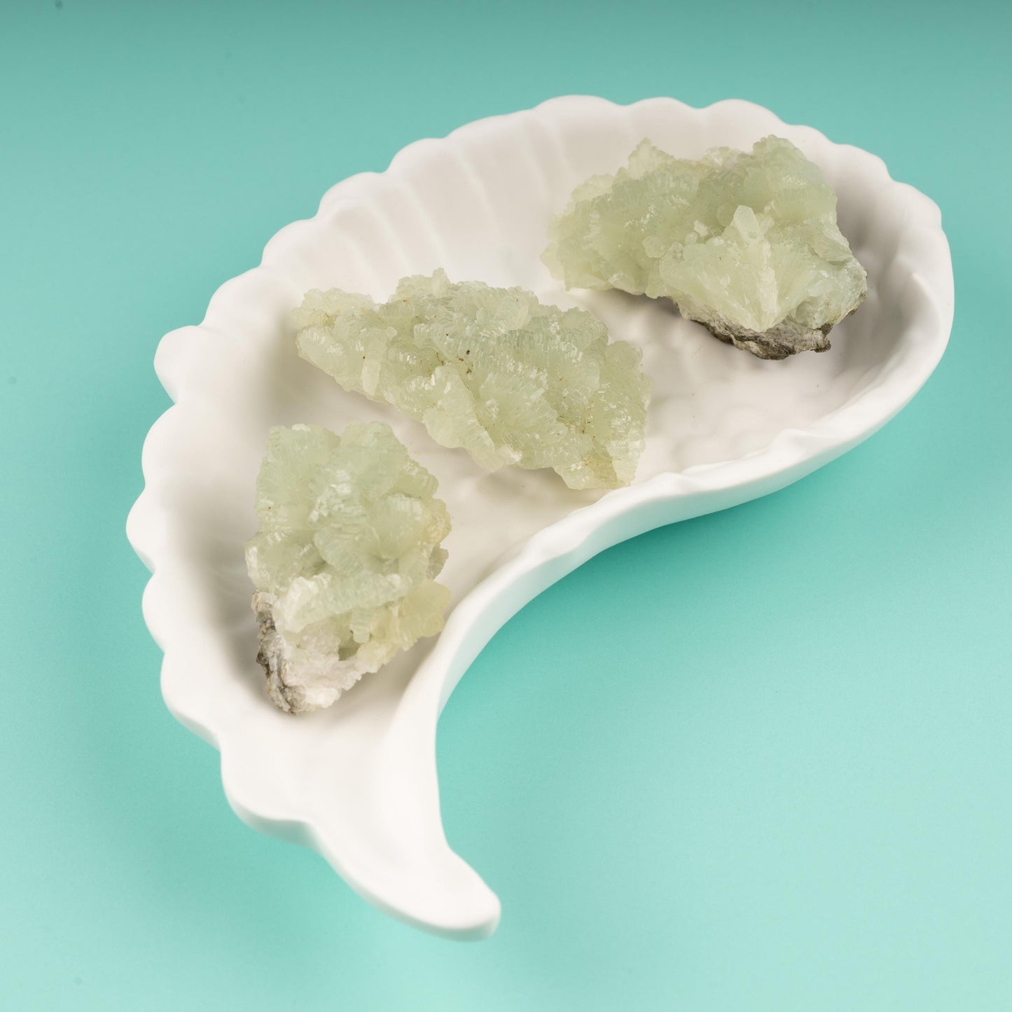 Natural Prehnite Cluster Crystal Stone 1-1.5", Raw Crystal Prehnite, Healing Stones, Meditation Crystal, Mineral Specimens, Prehnite Gift
