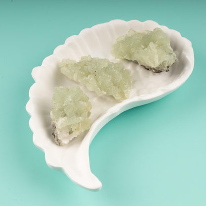 Natural Prehnite Cluster Crystal Stone 1-1.5", Raw Crystal Prehnite, Healing Stones, Meditation Crystal, Mineral Specimens, Prehnite Gift