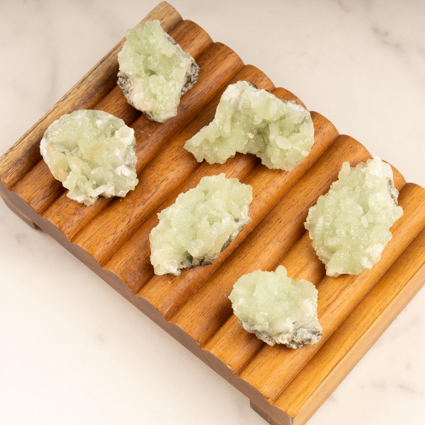 Natural Prehnite Cluster Crystal Stone 1-1.5", Raw Crystal Prehnite, Healing Stones, Meditation Crystal, Mineral Specimens, Prehnite Gift