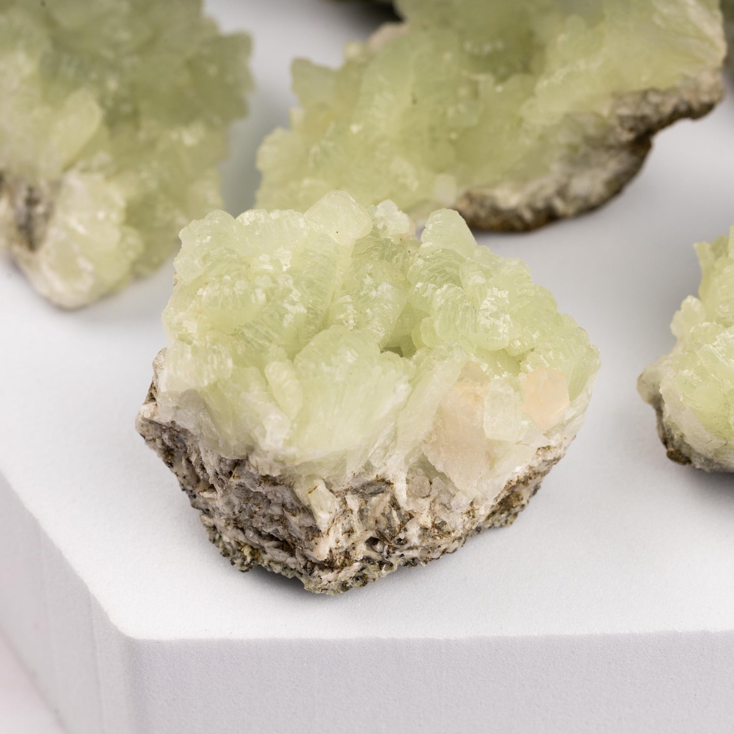 Natural Prehnite Cluster Crystal Stone 1-1.5", Raw Crystal Prehnite, Healing Stones, Meditation Crystal, Mineral Specimens, Prehnite Gift