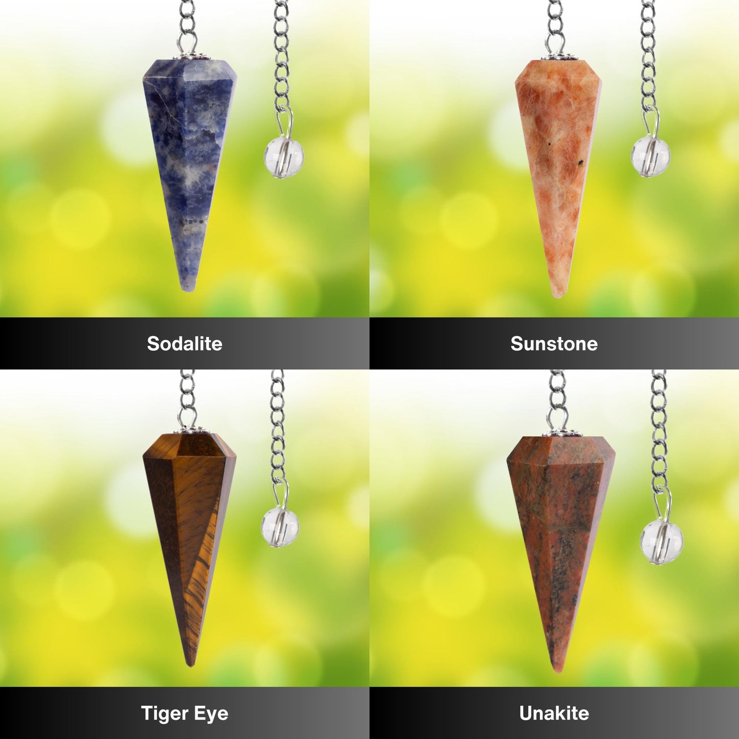 Large Selection of Faceted Pendulum Crystals, Divination Tools, Dowsing Pendulum for Meditation, Reiki, Crystal Grid, Chakra, Energy Healing