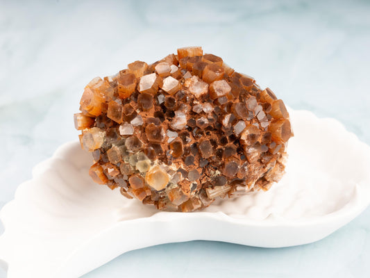 Argonite Star Cluster, Natural Raw Healing Crystals for Grounding, Protection, Meditation, Reiki, Crystal Decor, Chakra Healing, In 4 Sizes