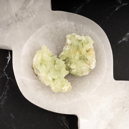 Natural Prehnite Cluster Crystal Stone 1-1.5", Raw Crystal Prehnite, Healing Stones, Meditation Crystal, Mineral Specimens, Prehnite Gift