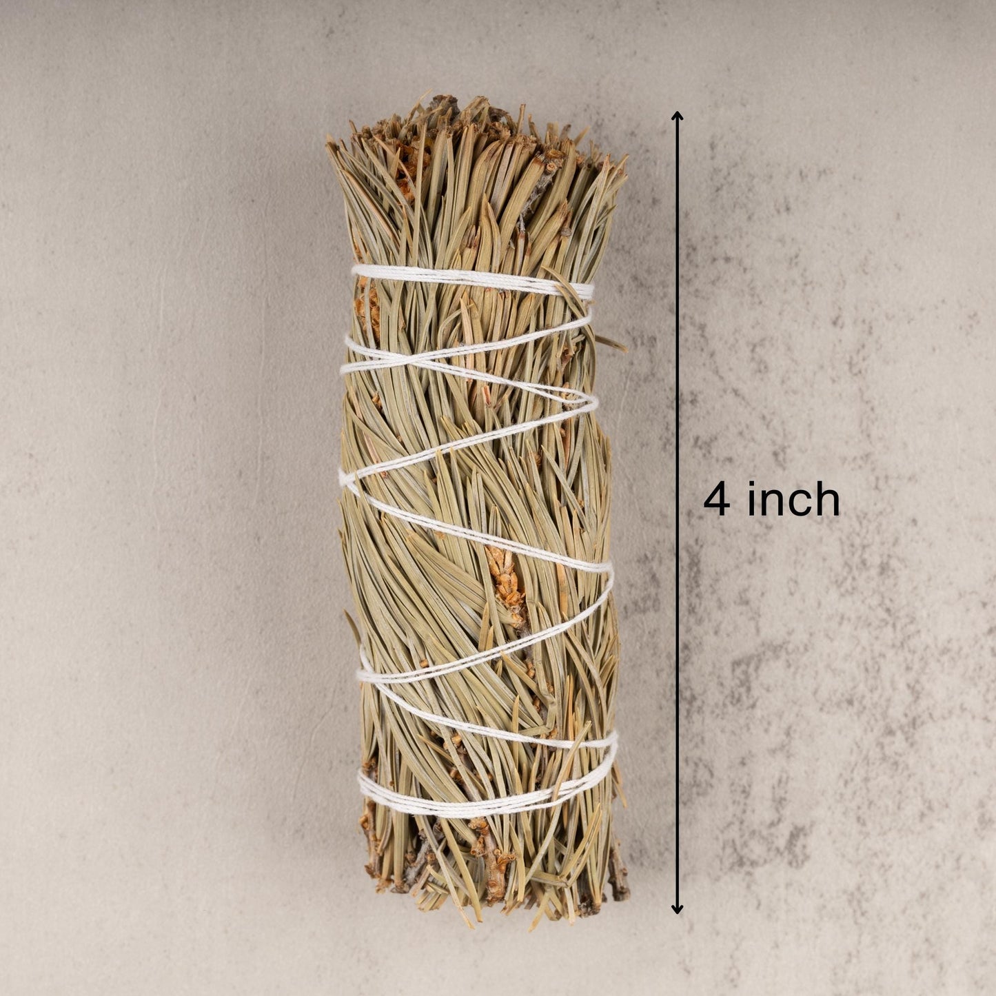 Pine Smudge Stick,  4” Pine Sage Stick Bundle for Cleansing, Energy Healing, Meditation & Reiki, Spiritual Gift, Includes Smudging Guide