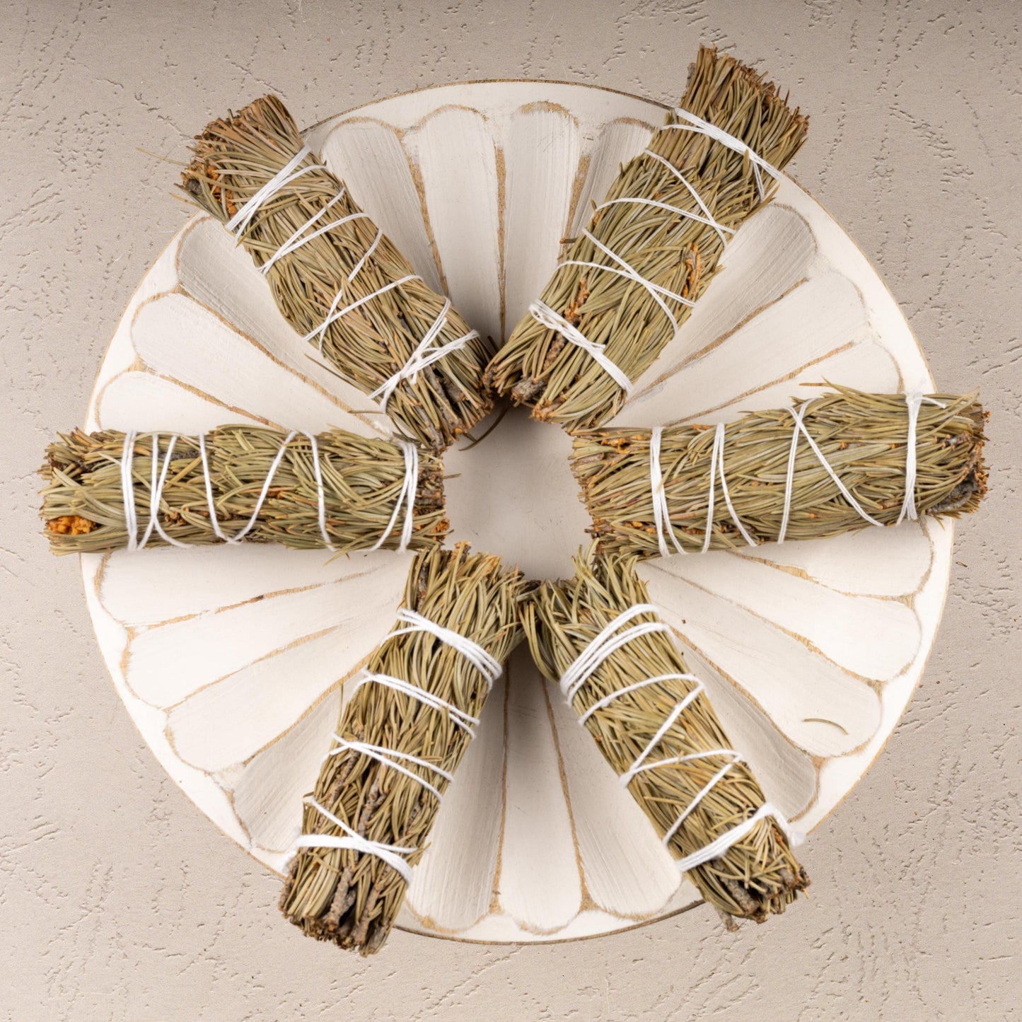 Pine Smudge Stick,  4” Pine Sage Stick Bundle for Cleansing, Energy Healing, Meditation & Reiki, Spiritual Gift, Includes Smudging Guide