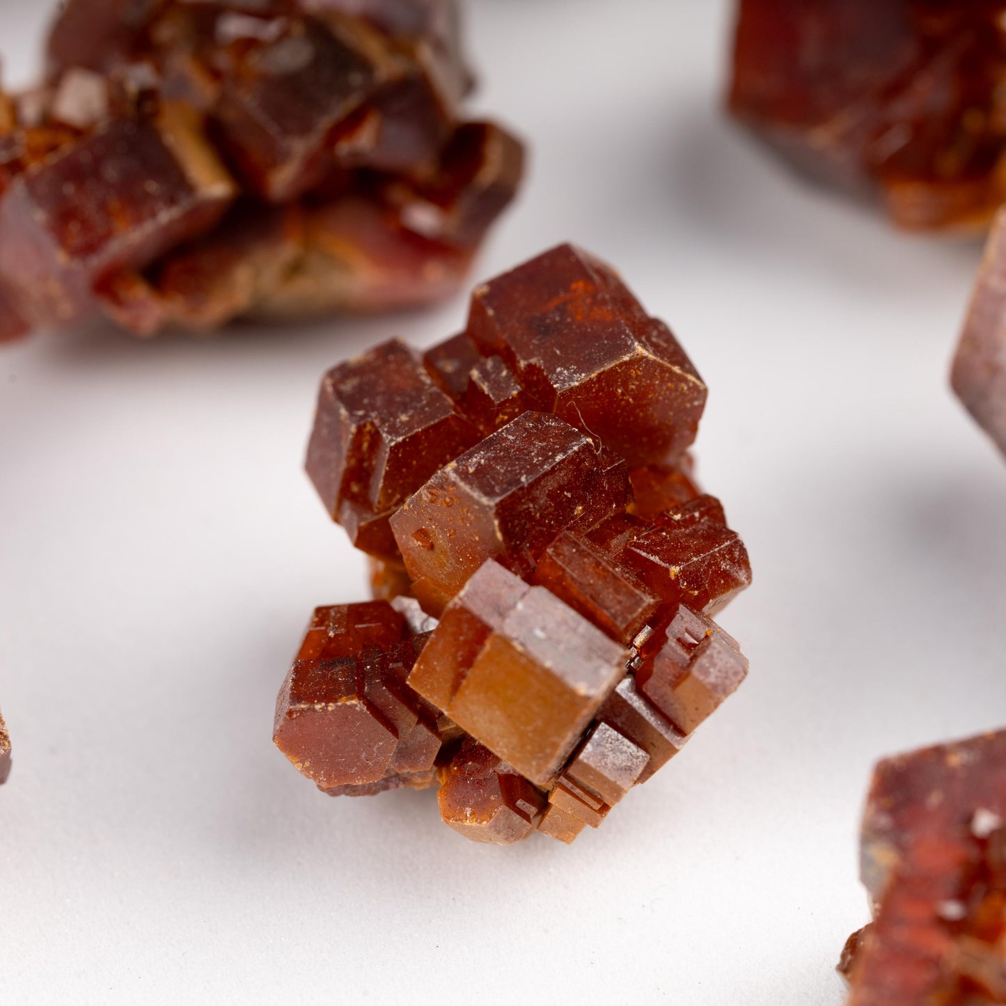 Vanadinite Cluster 1-25 grams, Grade AAA Vanadinite Specimens, Moroccan Vanadinite Red, Chakra Healing, Natural Raw Healing Crystals & Decor