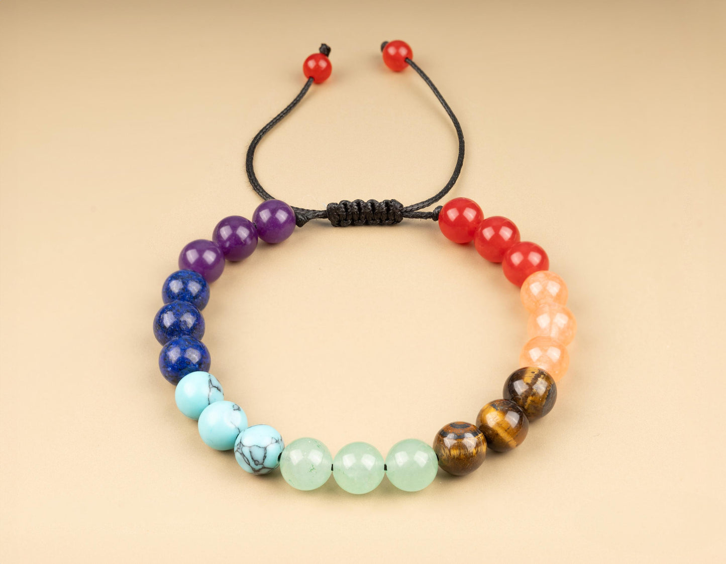 7 Chakra Healing Crystals Bracelet, Bead Bracelets for Women Men, Crystal Jewelry, Natural Gemstone, Energy Crystal, Spiritual Bracelet