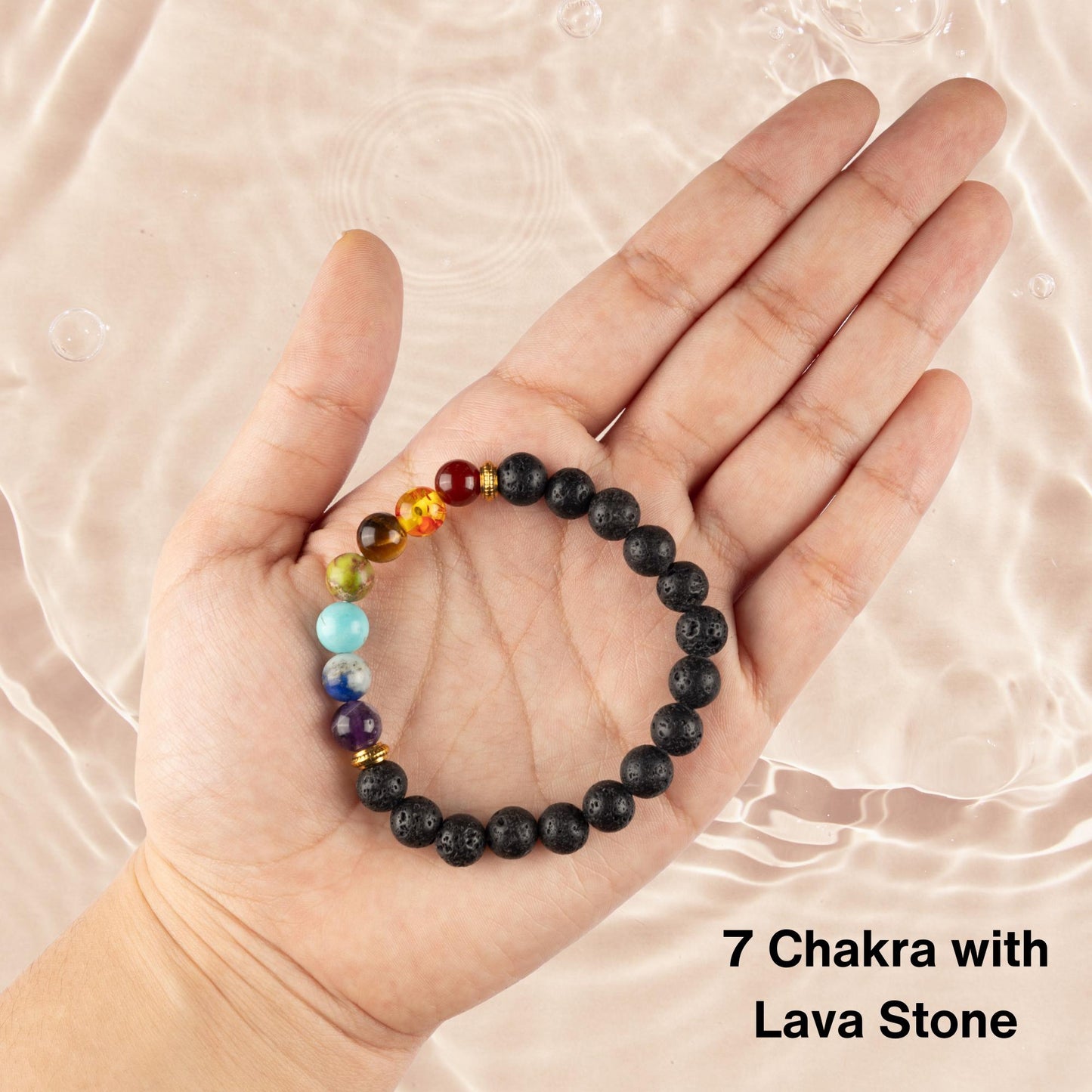 7 Chakra Healing Crystals Bracelet, Bead Bracelets for Women Men, Crystal Jewelry, Natural Gemstone, Energy Crystal, Spiritual Bracelet