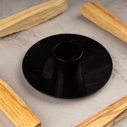 Wish Well Palo Santo Holder, Iron Incense Holder for Palo Santo Sticks, Ash Catcher, Ceramic Burner, Ceramic Smudge Dish, Meditation Gift