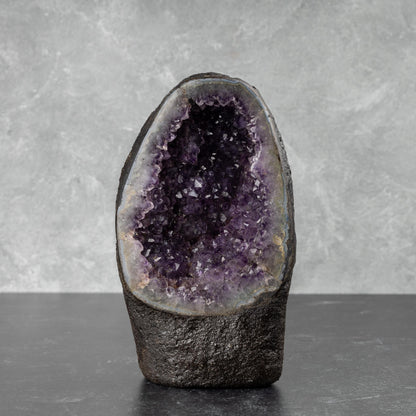 Natural Amethyst Cathedral Geode Healing Crystals, "AAA" Quality Large Amethyst Cluster, Purple Amethyst Geode, Spiritual Home Decor
