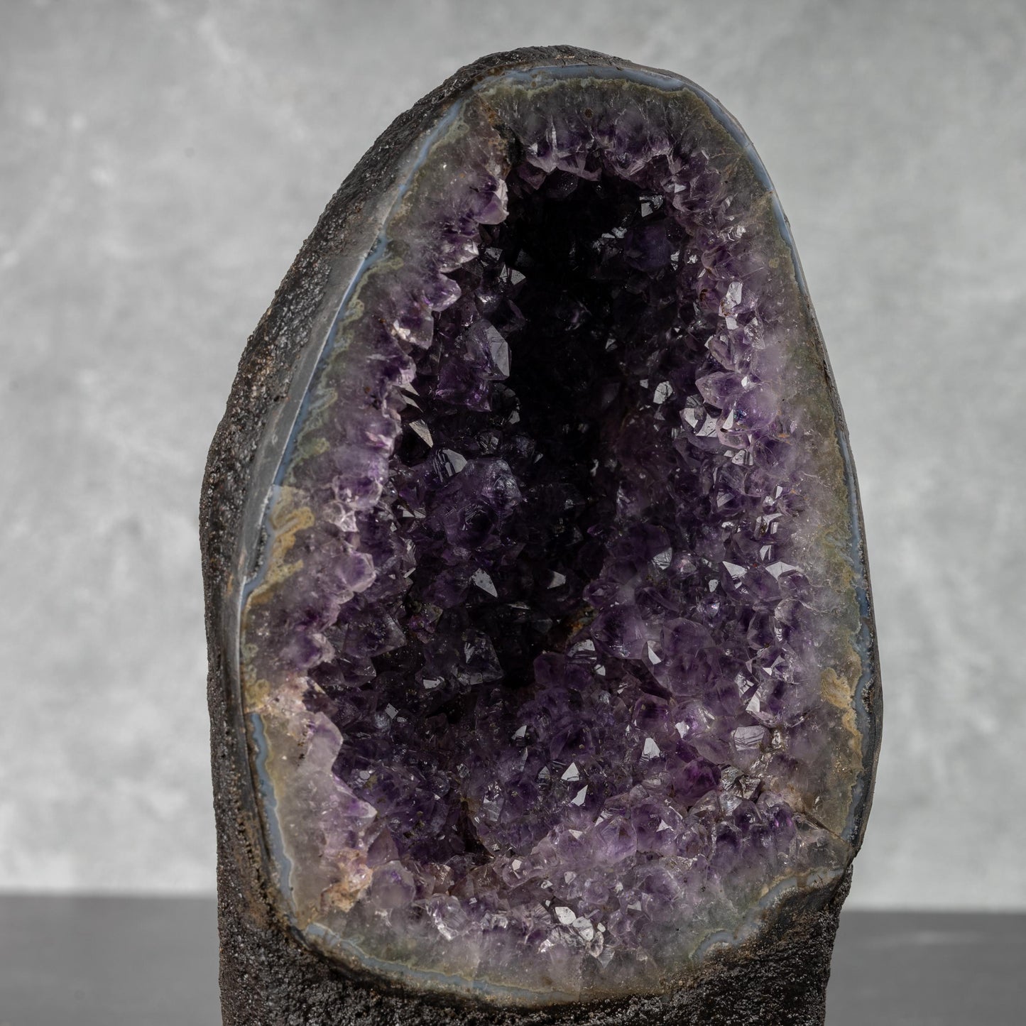 Natural Amethyst Cathedral Geode Healing Crystals, "AAA" Quality Large Amethyst Cluster, Purple Amethyst Geode, Spiritual Home Decor