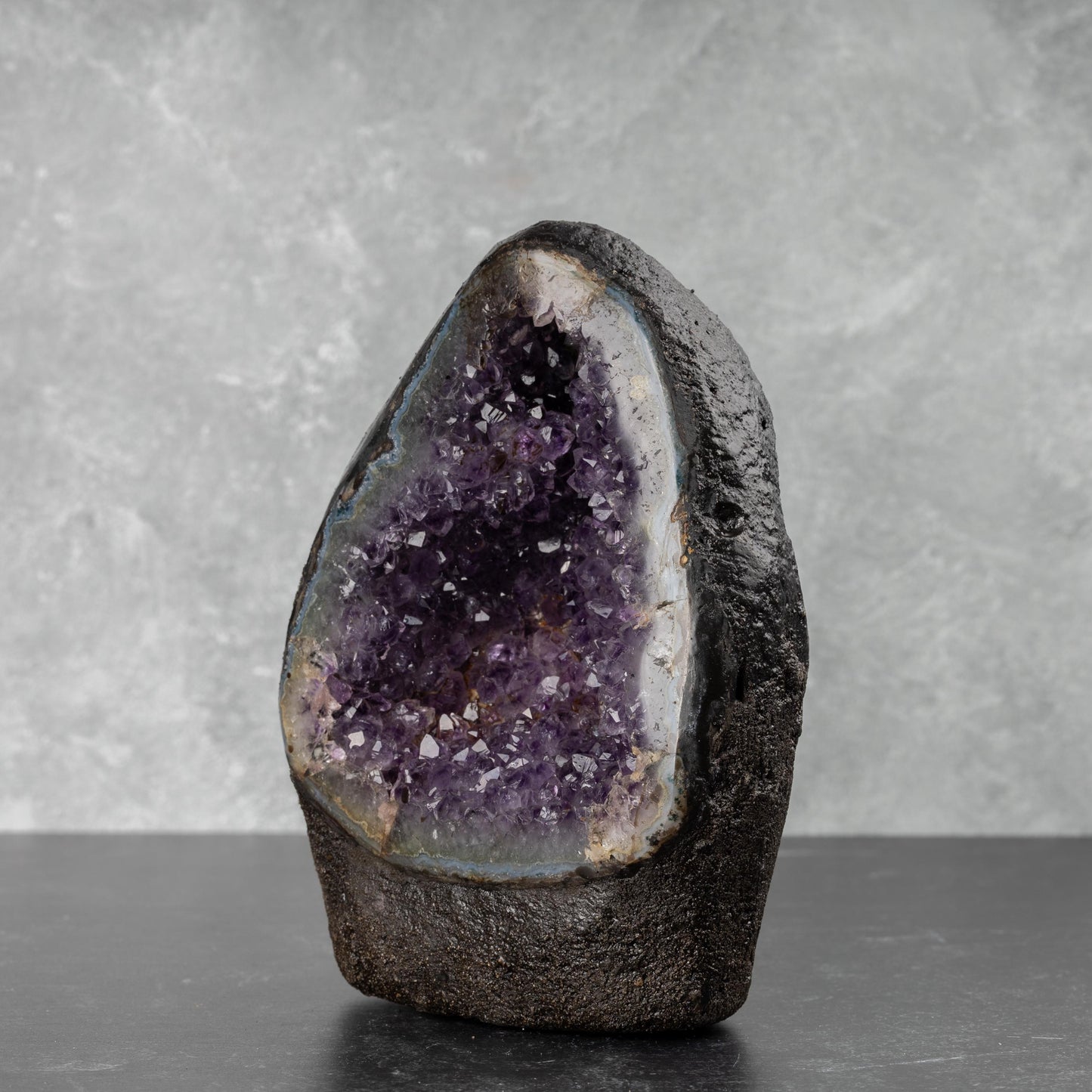 Natural Amethyst Cathedral Geode Healing Crystals, "AAA" Quality Large Amethyst Cluster, Purple Amethyst Geode, Spiritual Home Decor