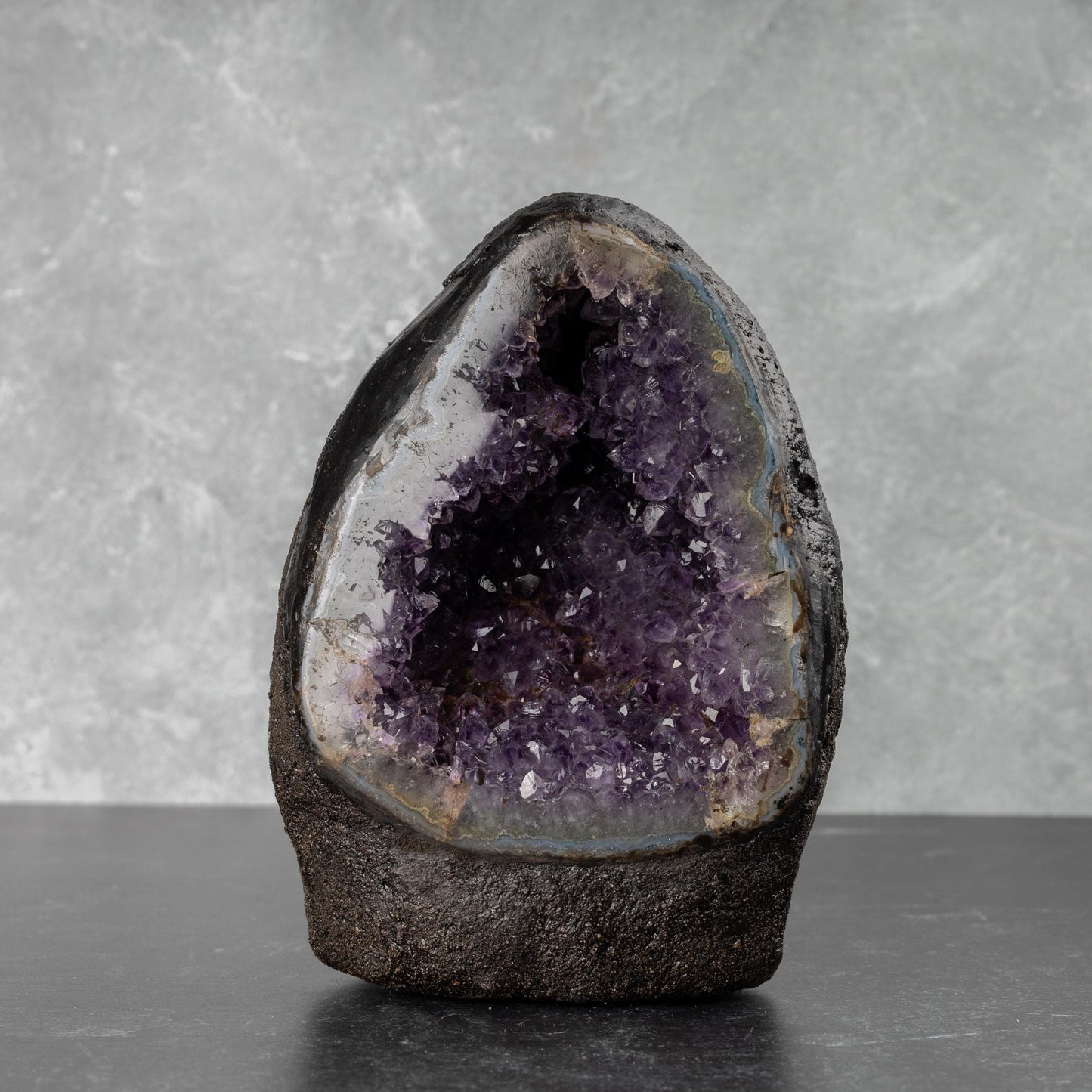 Natural Amethyst Cathedral Geode Healing Crystals, "AAA" Quality Large Amethyst Cluster, Purple Amethyst Geode, Spiritual Home Decor