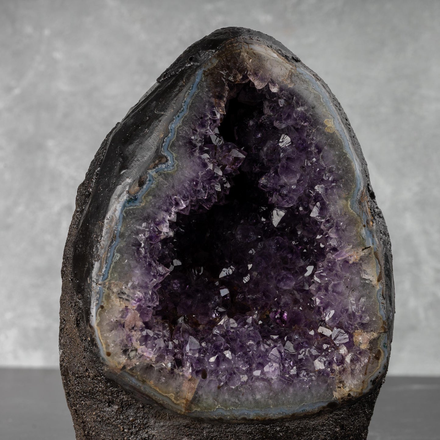 Natural Amethyst Cathedral Geode Healing Crystals, "AAA" Quality Large Amethyst Cluster, Purple Amethyst Geode, Spiritual Home Decor