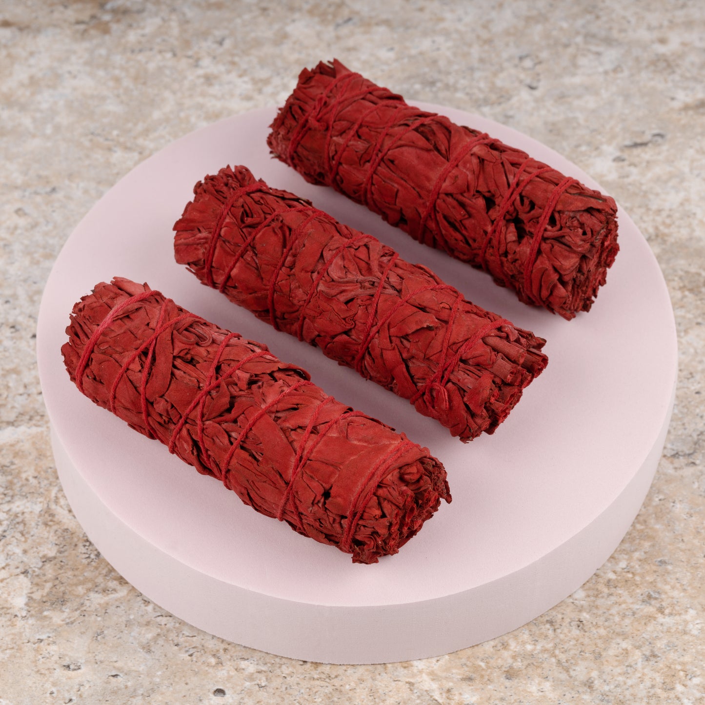 Dragon's Blood Sage Smudge Stick – 4” Dragon's Blood Sage Bundle for Home Cleansing, Energy Healing, Meditation, Reiki, and Clearing Negative Energy- Includes Smudging Guide