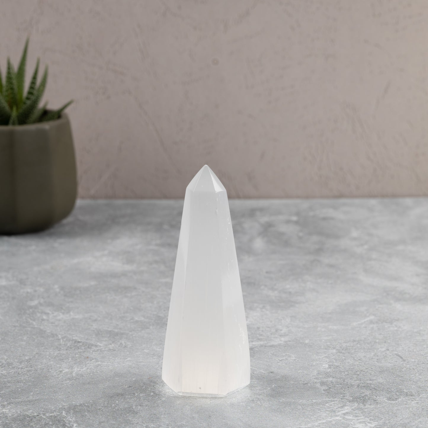 Selenite Obelisk Point