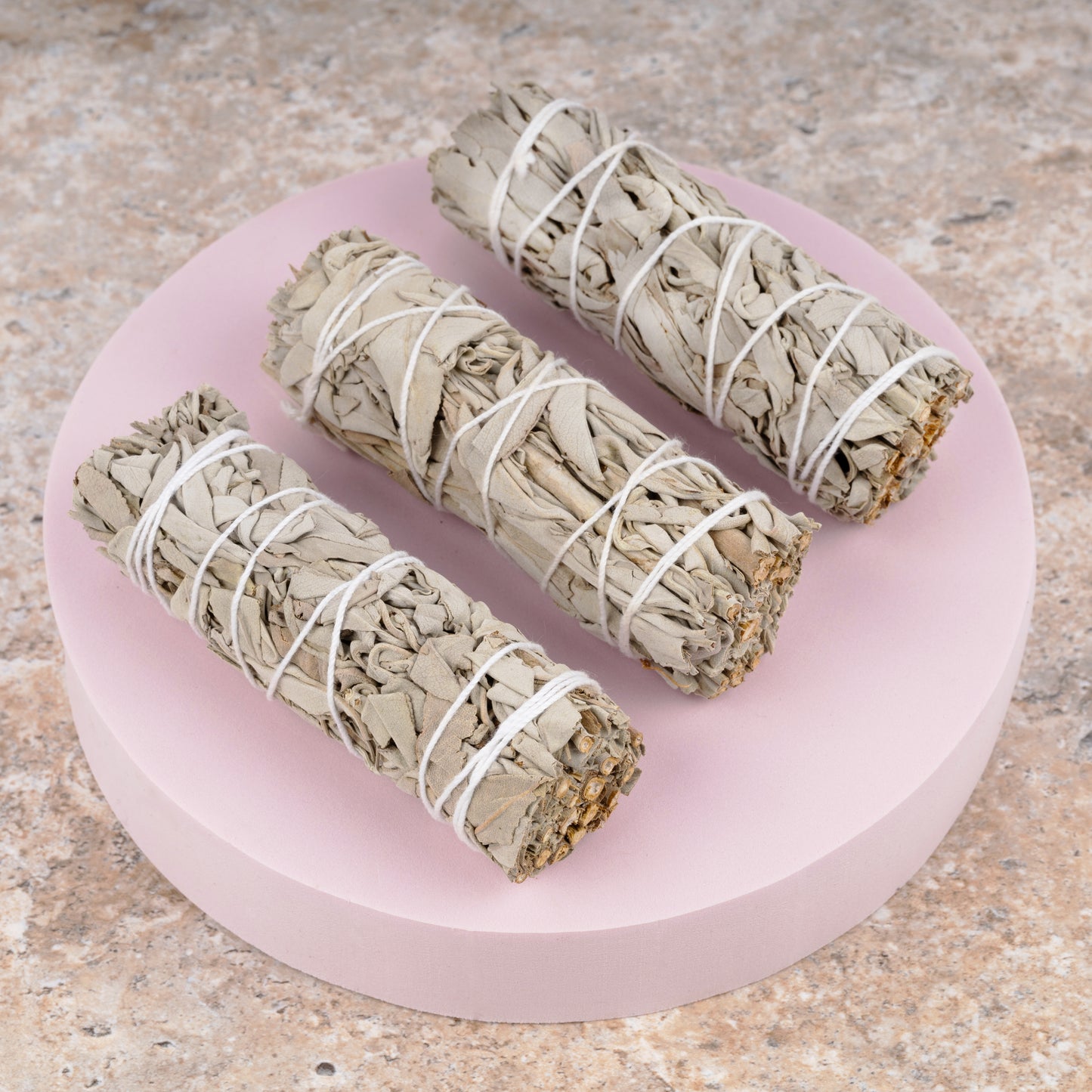 White Sage Smudge Stick – 4” Sage Bundle for Home Cleansing, Energy Healing, Meditation, Reiki, and Clearing Negative Energy- Includes Smudging Guide