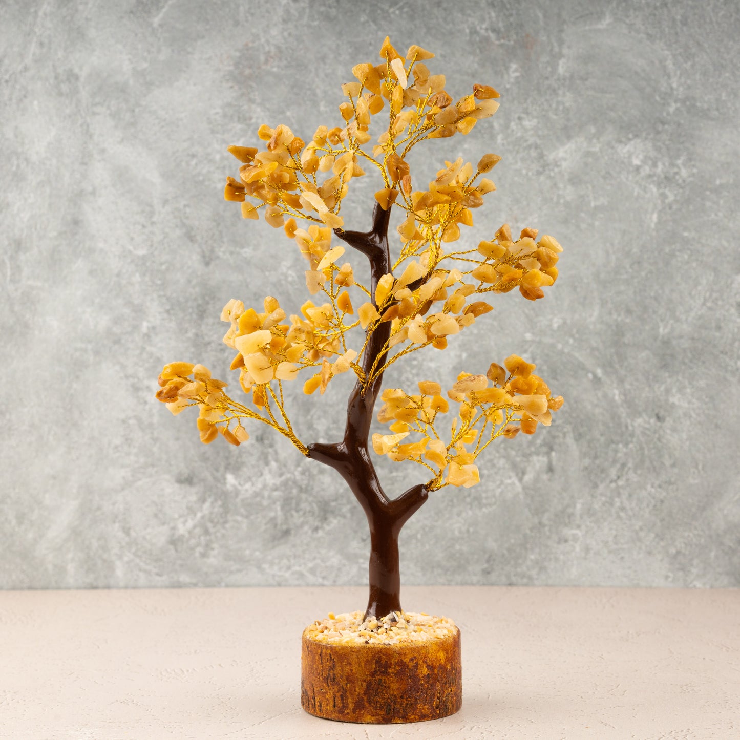 Yellow Aventurine Crystal Tree of Life, Decorative Crystal Tree, Natural Healing Crystal Tree, Crystal Decor, Meditation and Housewarming gift