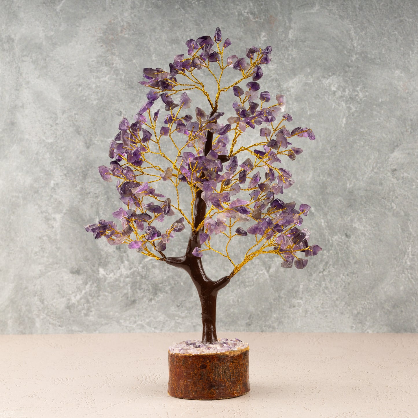 Amethyst Crystal Tree of Life, Decorative Crystal Tree, Natural Healing Crystal Tree, Crystal Decor, Meditation and Housewarming gift