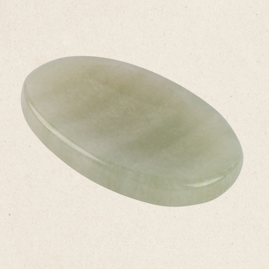 Green Aventurine Worry Stone for Anxiety Relief, Healing Crystals & Natural Energy Healing Thumb Stone, Perfect Meditation & Spiritual Gift