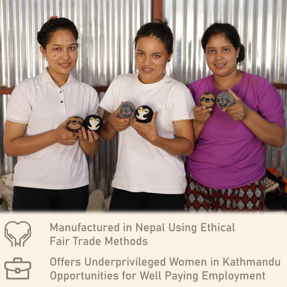 Wool Dryer Balls – Sheep Design Dryer Balls Laundry Reusable – Natural Fabric Softener – 100% Pure New Zealand Wool – Handcrafted in Nepal – 6 Pack Laundry Balls for Dryer