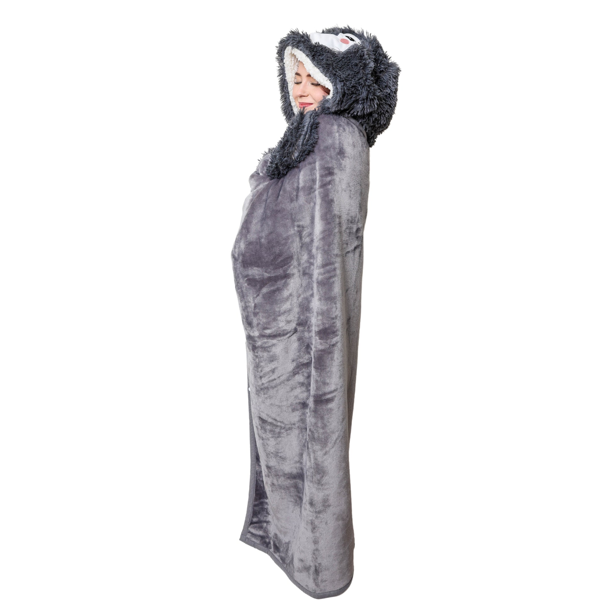 Flamingo Wearable Hooded Blanket for Adults – Fuzzy Flamingo Wearable Hooded Blanket for Adults – Fuzzy