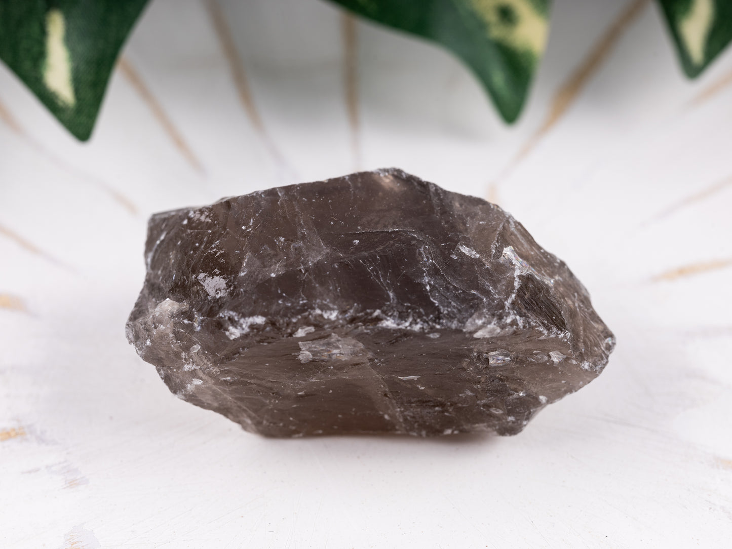 Smoky Quartz Raw Crystal Stone - Healing Crystals and Stones for Meditation, Reiki, and Chakra Decor - Spiritual Gifts for Women, Men - Reiki Supplies and Zen Decor