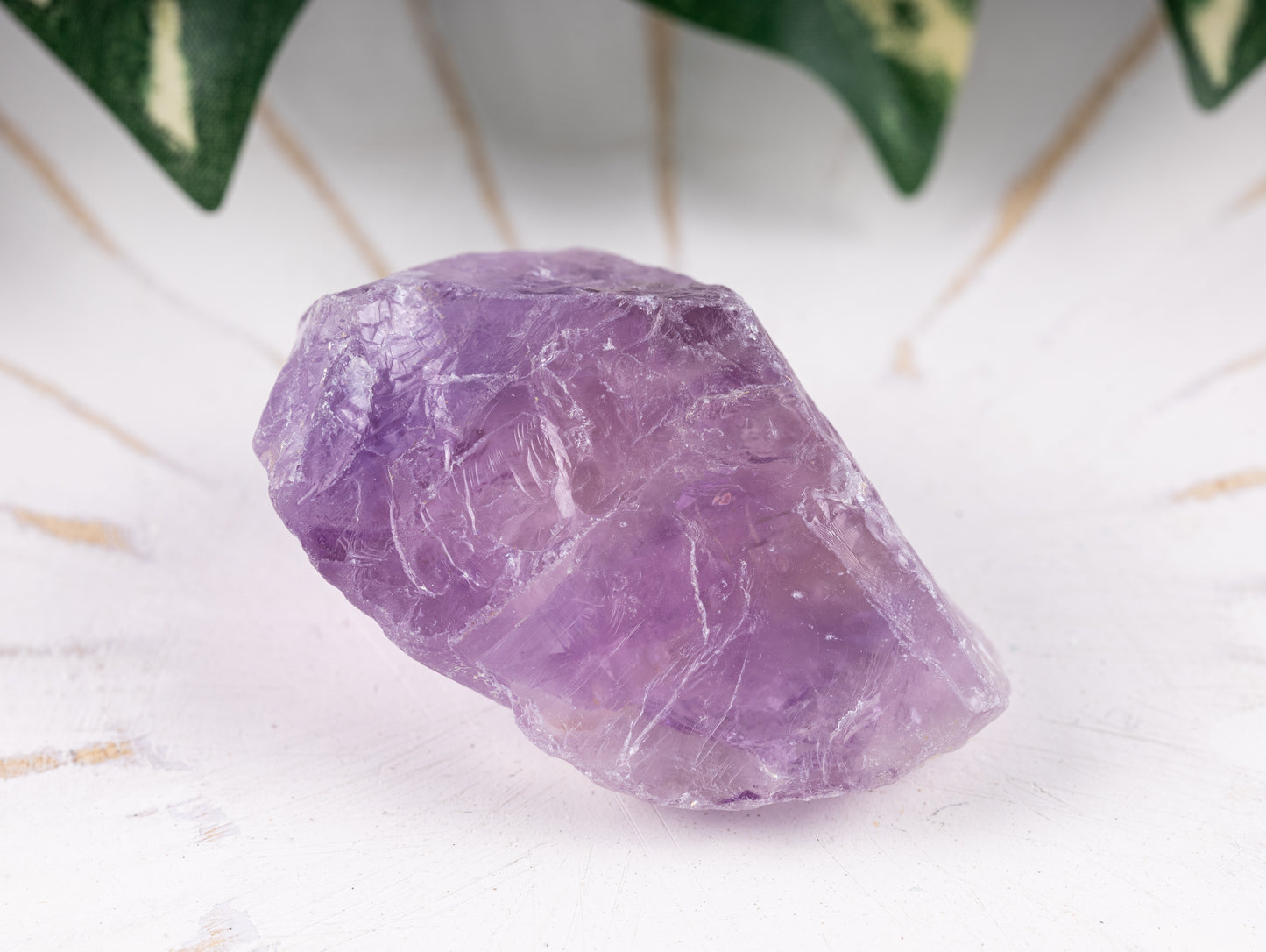 Amethyst Raw Crystal Stone - Healing Crystals and Stones for Meditation, Reiki, and Chakra Decor - Spiritual Gifts for Women, Men - Reiki Supplies and Zen Decor