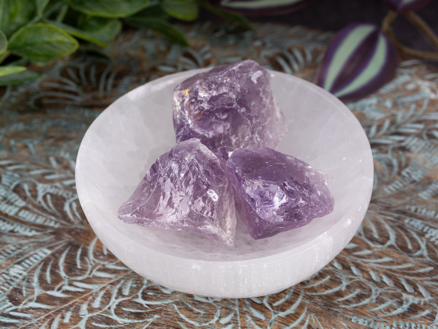 Amethyst Raw Crystal Stone - Healing Crystals and Stones for Meditation, Reiki, and Chakra Decor - Spiritual Gifts for Women, Men - Reiki Supplies and Zen Decor