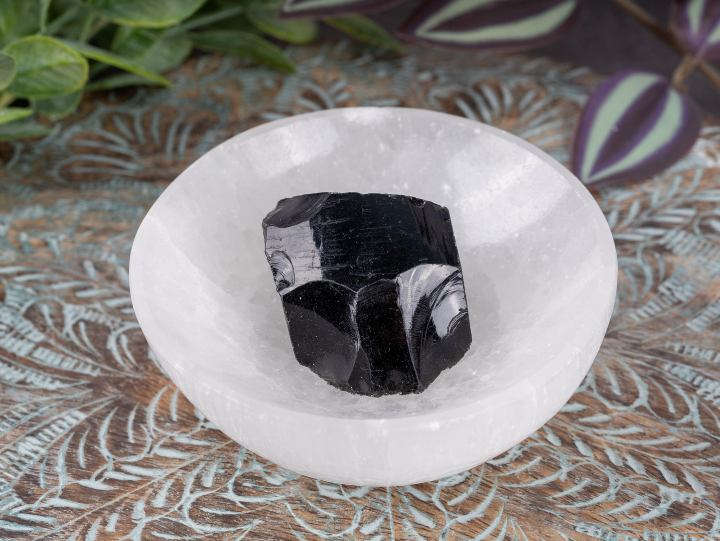 Black Obsidian Raw Crystal Stone - Healing Crystals and Stones for Meditation, Reiki, and Chakra Decor - Spiritual Gifts for Women, Men - Reiki Supplies and Zen Decor