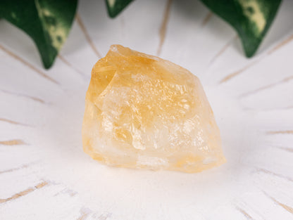 Citrine Raw Crystal Stone - Healing Crystals and Stones for Meditation, Reiki, and Chakra Decor - Spiritual Gifts for Women, Men - Reiki Supplies and Zen Decor