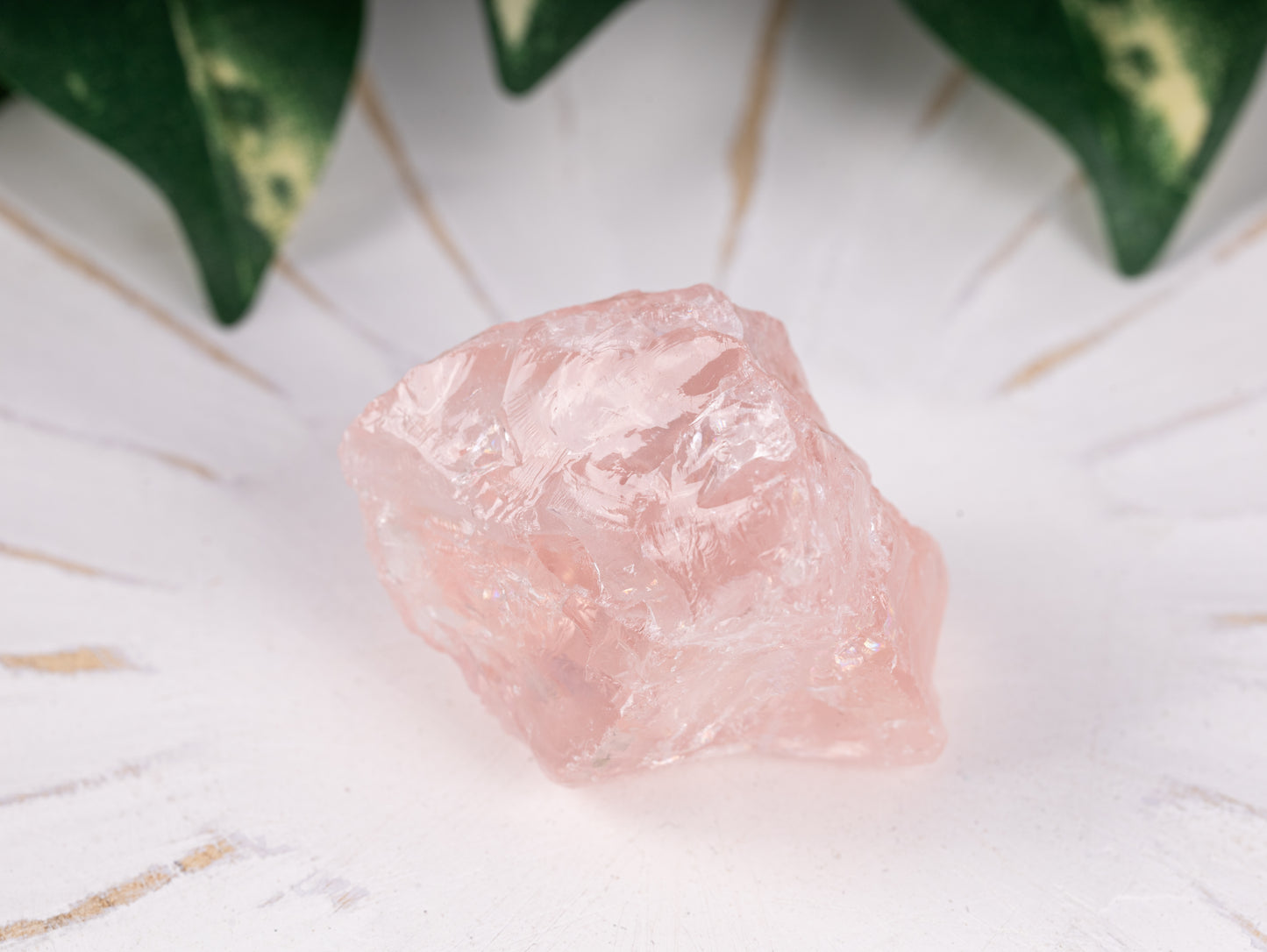 Rose Quartz Raw Crystal Stone - Healing Crystals and Stones for Meditation, Reiki, and Chakra Decor - Spiritual Gifts for Women, Men - Reiki Supplies and Zen Decor