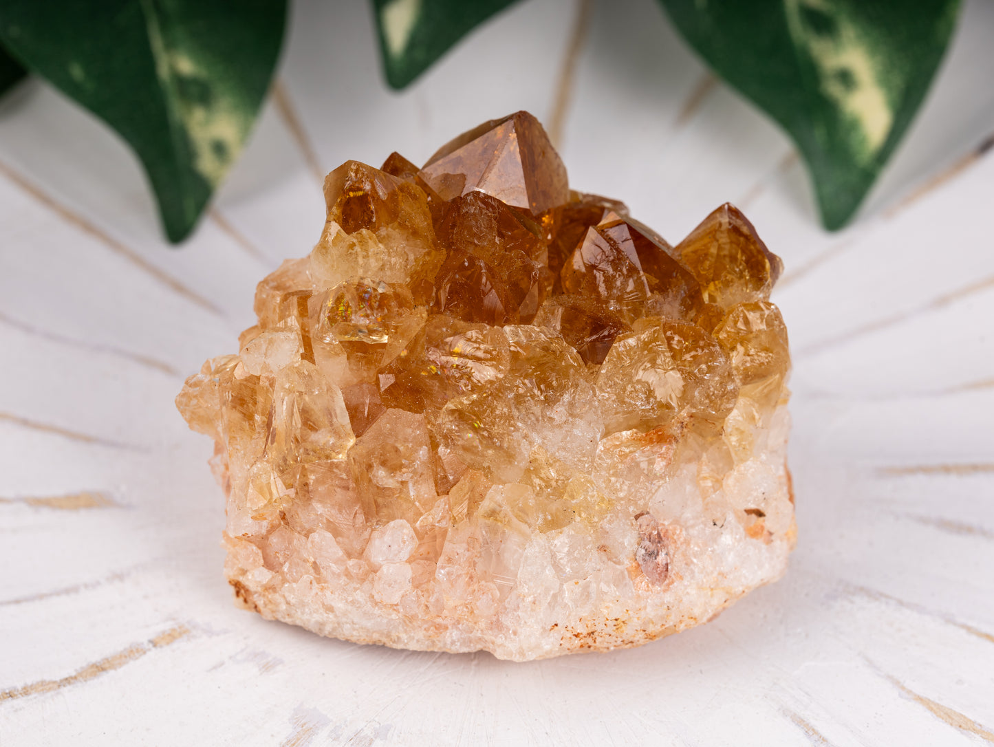 Citrine Cluster Crystals and Healing Stones - Enhance Your Meditation, Balance Chakras, and Elevate Your Space with Crystal Decor- Ideal Spiritual Gift, Reiki Supplies, and Meditation Companion