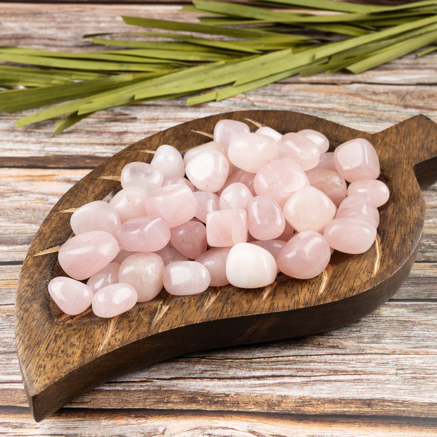 Rose Quartz Crystal Tumble Stone - Authentic Polished Stone for Meditation, Spiritual Gifts, Chakra Healing, Reiki, & Energy Work