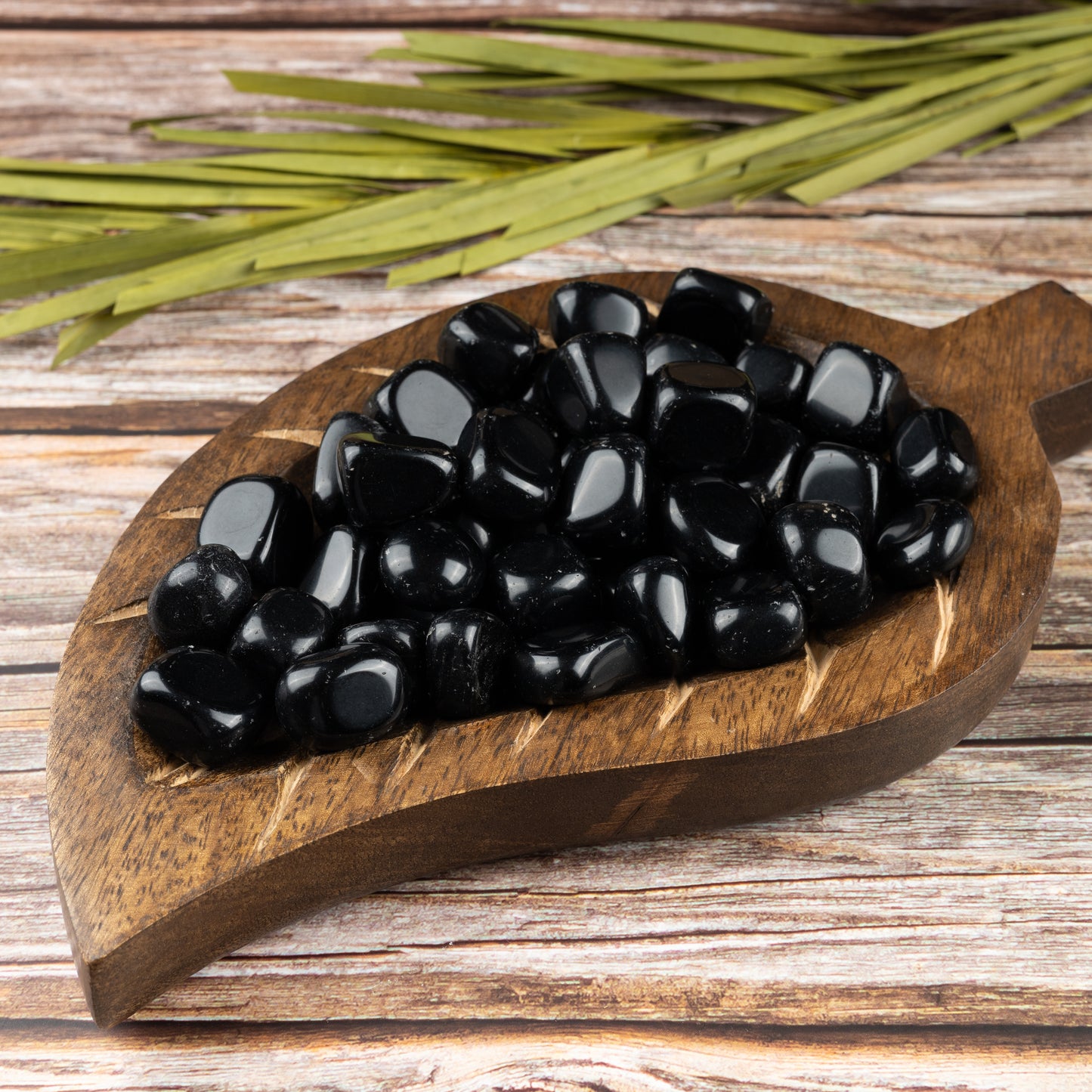 Black Obsidian Crystal Tumble Stone - Authentic Polished Stone for Meditation, Spiritual Gifts, Chakra Healing, Reiki, & Energy Work