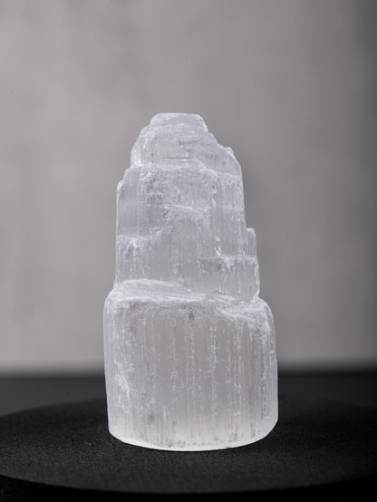 Selenite Towers, Mini Selenite Tower, Selenite, Charging Selenite, Charging Stone, Dream Stone, Crown Chakra, Meditation, 2.5", 4", 6" or 8"