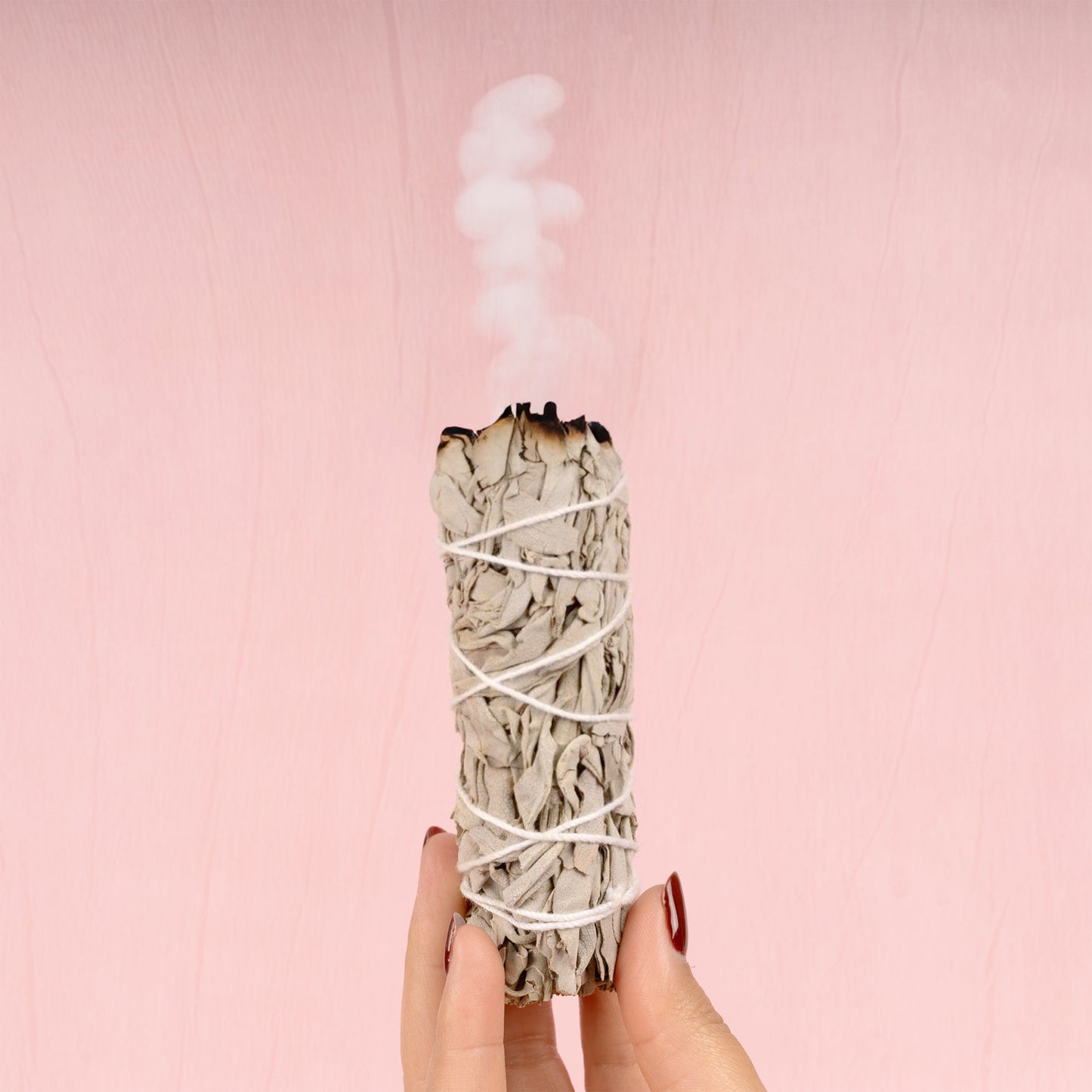 White Sage Smudge Stick – 4” Sage Bundle for Home Cleansing, Energy Healing, Meditation, Reiki, and Clearing Negative Energy- Includes Smudging Guide